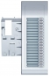 Preview: OpenStage Key Module 15 iceblue L30250-F600-C180 NEU