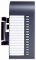 Preview: optiPoint 410 / 500 key module mangan L30250-F600-A119 Refurbished
