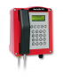 Preview: FHF Weatherproof VoIP-telephone ResistTel IP4, red with relay + 2x LAN FHF114412222