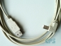 Preview: USB Kabel Stecker A auf Winkelstecker B 3m grau S30267-Z360-A30 Refurbished
