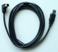 Preview: USB Cable Plug A on Angle Plug B 2m black S30267-Z360-A20 L30250-F600-A155 NEW