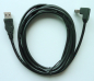 Preview: USB Cable Plug A on Angle Plug B 2m black S30267-Z360-A20 L30250-F600-A155 NEW