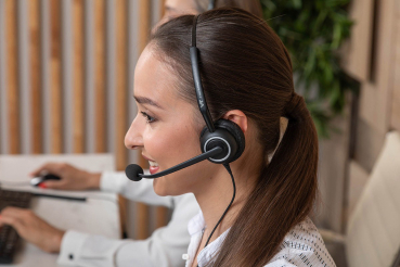 Preview: VT5000 UNC GQD Flex-Boom Standard, Mono QD Headset 5000-90-00