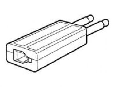 Poly Adapter-WW K-Stecker PJ327 Stecker 8K6S0AA#AC3, 18709-01