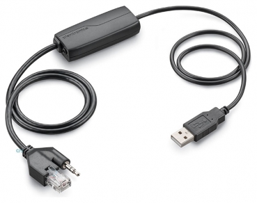 Poly EHS-Modul USB Adapter für UC Betrieb für Mitel/Cisco/Alcatel, Softphone/PC APU-76 211076-01
