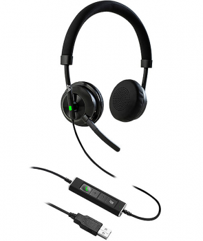 VT8200 USB Stereo Headset with Inline function, MS Teams VT8200UNC-D USB04