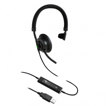 VT8200 USB Mono Headset with Inline function, MS Teams VT8200UNC USB04