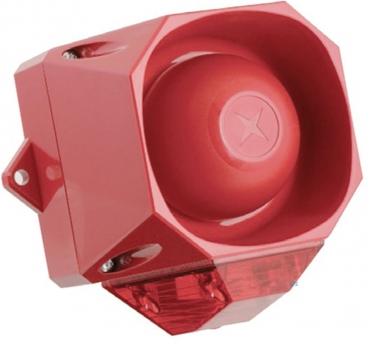 FHF Sounder-Strobe light-Combination AXL04 115/230 VAC clear 22510701100