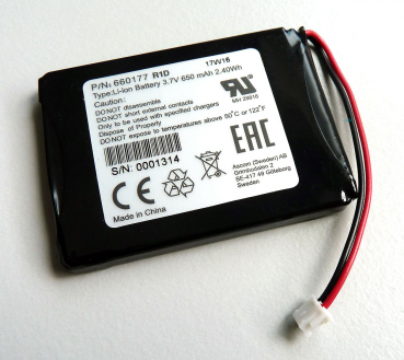 Ascom Li-Ion Batterie Akku für d41 d43 660177