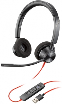 Poly Blackwire 3320-M Binaural USB-A Headset 214012-01