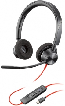 Poly Blackwire 3320-M Binaural USB-C Headset 214013-01