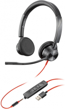 Poly Blackwire 3325 USB-A Headset 76J20AA, 213938-01