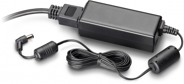 Poly CCX 500/505/600/700 Edge E500 Netzteil mit Netzkabel Stromkabel EU 48V/0.52A EMEA INTL 86P04AA#ABB, 2200-49760-122