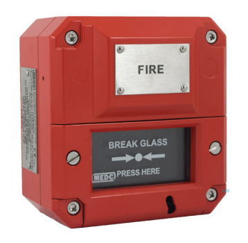 Preview: EATON MEDC BG2 Ex-Handfeuermelder Glasbruchmelder Brandmelder MEDC-BG2