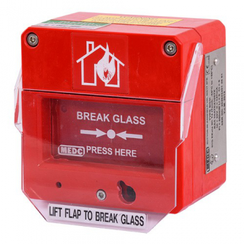 EATON MEDC BG3 Ex-Handfeuermelder Glasbruchmelder Brandmelder MEDC-BG3