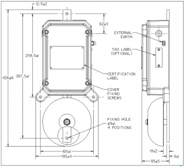 Preview: EATON MEDC DB6 Ex-Alarmglocke, bis zu 109 dB(A) MEDC-DB6