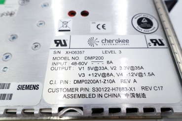 Netzteil Stromversorgung DCPCI DMP200 S30122-K7683-C1 S30122-H7683-X1 Refurbished