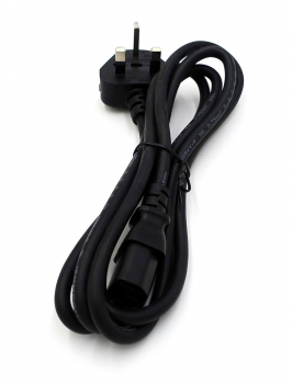 Mains Power Cord cable UK plug Type G to C13 3-pole, for HiPath & OpenScape Business L30280-Z600-F102 NEW