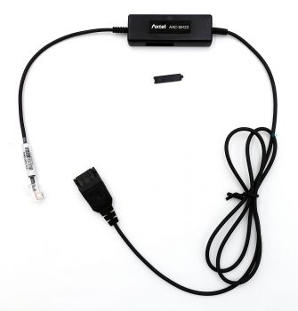 AxTel Universal Straight cord, 110cm QD/RJ SMARTc. with 8-position selector switch AXC-SM22