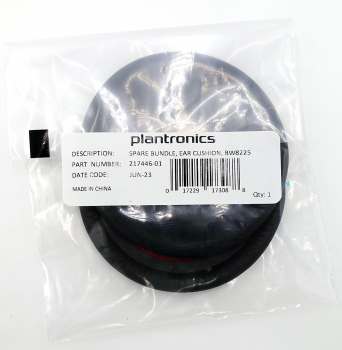 Poly Blackwire 8225 Leatherette ear cushion 2-pack for BW8225 217446-01