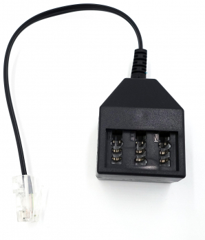 TAE adapter cable, RJ45 plug to TAE NFN socket, 20cm 69942