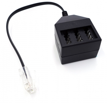Preview: TAE Adapterkabel, RJ45 Stecker auf TAE NFN Dose, 20cm 69942