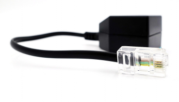 Preview: TAE Adapterkabel, RJ45 Stecker auf TAE NFN Dose, 20cm 69942