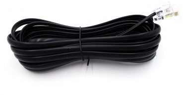 Modular cable, RJ45 to RJ11 plug / plug, 4-wire, 3m 18863