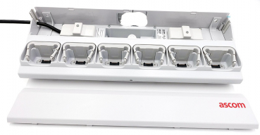 Preview: Ascom Rack Ladestation Laderack für d41/d62/d81/i62 (mit rückseitiger Öffnung für die Kabelverlegung, Kabelführung) CR3-ABAC Refurbished