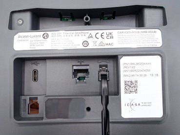ALE 20h Hybrid Digital-IP Essential DeskPhone 3ML37020AA Refurbished