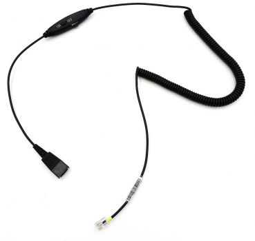 VT QD-RJ09 plug (05), Spiral PVC, 3.2 Meter, Inline-Anruffunktion, für Cisco Telefone VT-QD10017