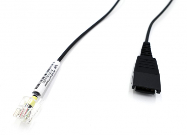 VT QD-RJ09 plug (02), Spiral PVC, 3 Meter, für Cisco Telefone VT-QD01057