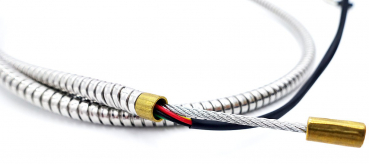 Joiwo Replacement Handset with Armored Cord, Red JWAT137-Handset-Red