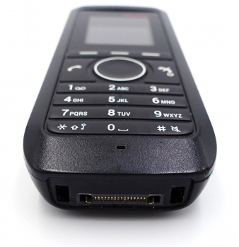 Preview: Ascom d43 DECT Mobilteil schwarz mit neuem Akku DH6-ABAA Refurbished