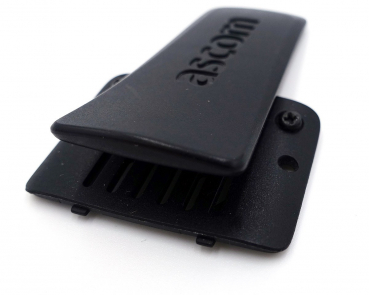 Preview: Ascom d63/i63 Standard clip, Gürtelclip, schwarz, Ascom Aufdruck in schwarz 660517 Refurbished