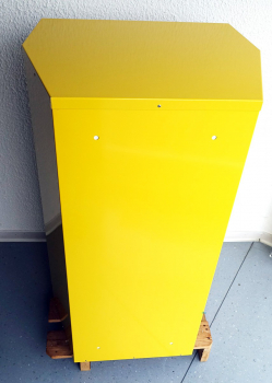 FHF Telephone-Hood model 404 galvanized steel yellow 11890101