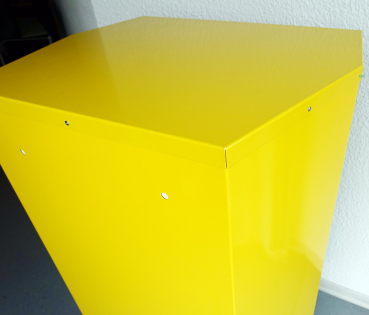 FHF Telephone-Hood model 404 galvanized steel yellow 11890101