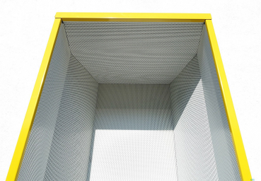 FHF Telephone-Hood model 404 galvanized steel yellow 11890101