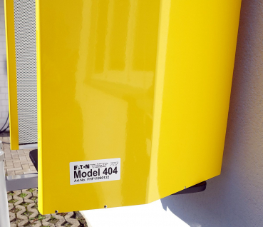 FHF Telefon-Schallschutzhaube Modell 404 GFK gelb 11890122