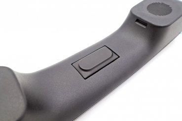 Preview: OpenScape CPX10 CP110 CP210 CP410 CP710 G2 PTT Push to talk Hörer Handapparat Handset schwarz mit Mitel Logo V38140-H-X134-PTT