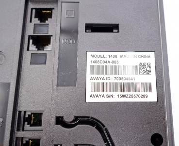 Avaya 1408 TELSET CM/IP Office/IE UpN, ICON 700504841 Refurbished