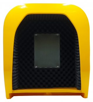 Preview: J&R JR-TH-01 Telephone sound insulation hood, GRP, -23 dB, yellow