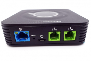 Preview: Grandstream HT802 SIP-ATA, 2 FXS Analog-Adapter für VoIP Refurbished