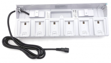 Preview: Ascom d83 Batterie Akku Pack Rack-Laderegal Ladestation für 6x Akkus, Adapter 660671 separat bestellen CR4-AAAD