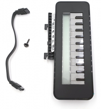 Alcatel 10-Tasten PREMIUM Zusatzmodul Add-On-Modul moon grau 3MG27105AB 3MG26106AA Refurbished