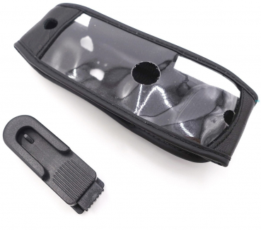 Preview: OpenScape SL7 Phone Bag, Leather Case with Rotating Clip, Bottom Opening 510SL7PRO