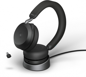 Jabra Evolve2 75 Link380/390c MS Stereo Stand Black 27599-999-889