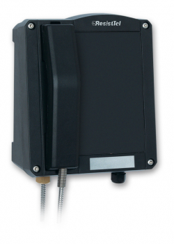 FHF Ex-Telefon ExResistTel ZB mit Blindstopfen für Metallkabeleinführung M20x1,5 Schwarz 11286202