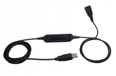 freeVoice Connect 130 USB adapter with QD-Plug, Jabra compatible FCT130