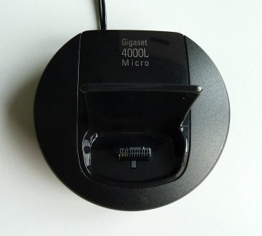 Preview: Gigaset 4000L Micro Ladeschale Ladestation Ladegerät inkl. Netzteil S30852-H1421-R107